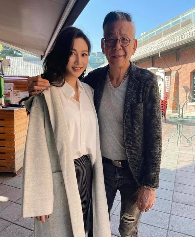 龍劭華與曾莞婷最後一次合照。（圖／翻攝自曾莞婷臉書）