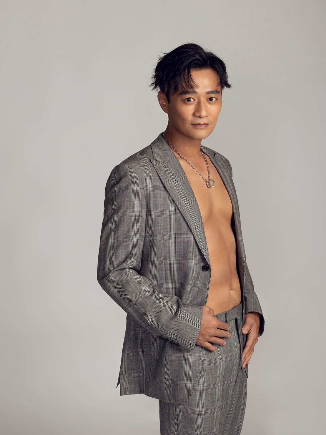 林佑星瘦身後彷彿型男。(圖/湧承多媒體娛樂有限公司提供)