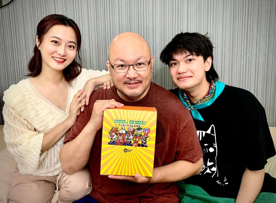 劉亮佐一家三口生活甜蜜。(圖/翻攝自劉子銓Troy臉書)