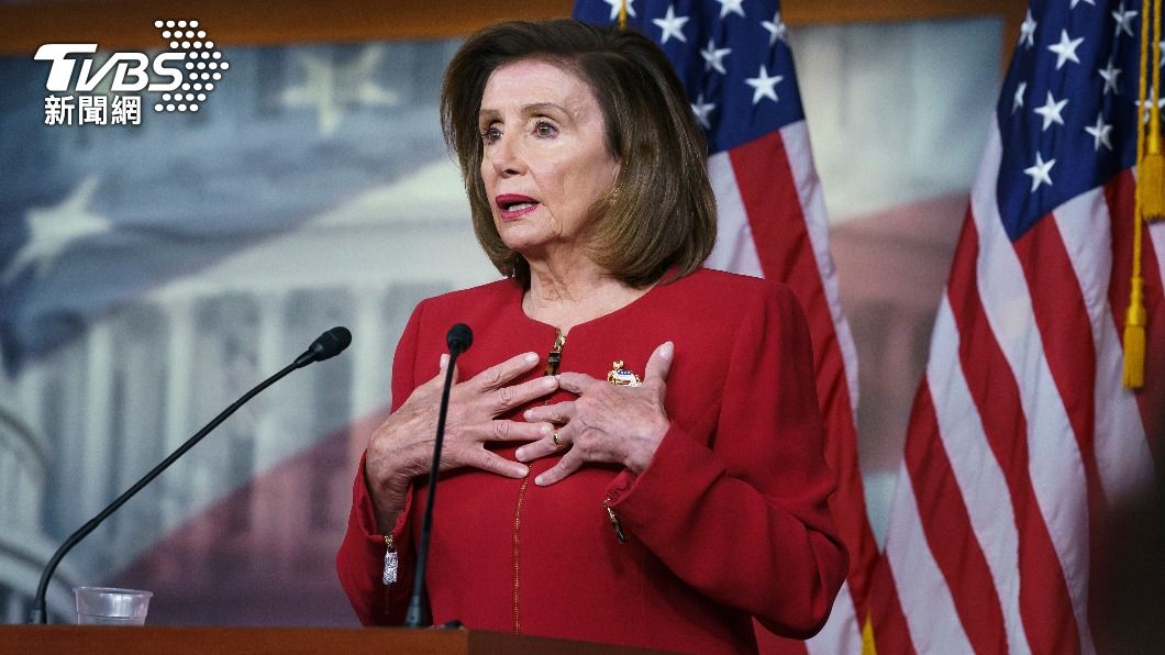 美國眾議院議長裴洛西Nancy Pelosi（圖／達志影像美聯社）