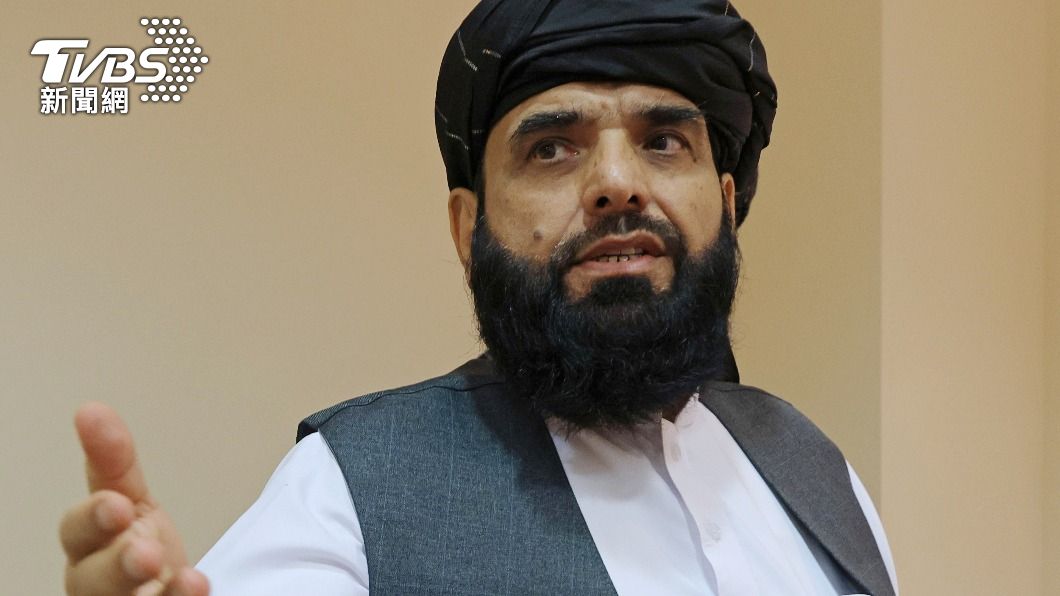塔利班提名發言人沙辛（Suhail Shaheen）任駐聯大使。（圖／達志影像路透社）