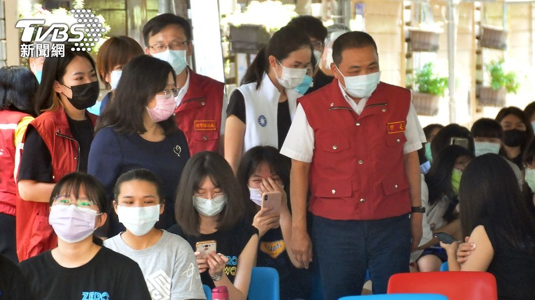 新北校園接種BNT疫苗 侯友宜:提升整體覆蓋率