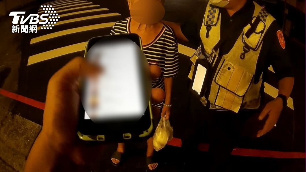 8旬嬤不記得自己住哪,只知道「巴豆夭」。(圖/警方提供)