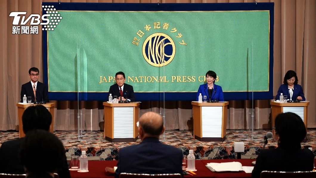 日本自民黨總裁選戰 3候選人支持為人權譴責中國