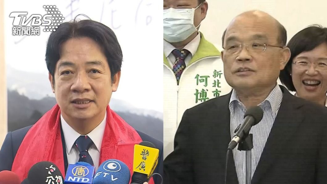 副總統賴清德、行政院長蘇貞昌。 (圖/TVBS資料畫面)