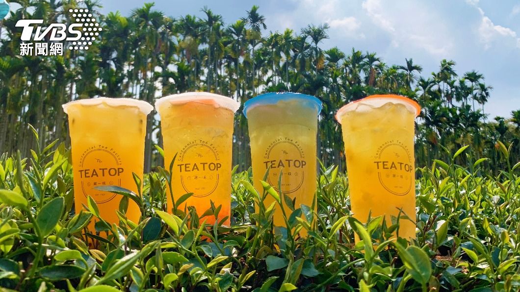 手搖飲品牌推出五倍券優惠。(圖/TEA TOP第一味提供)