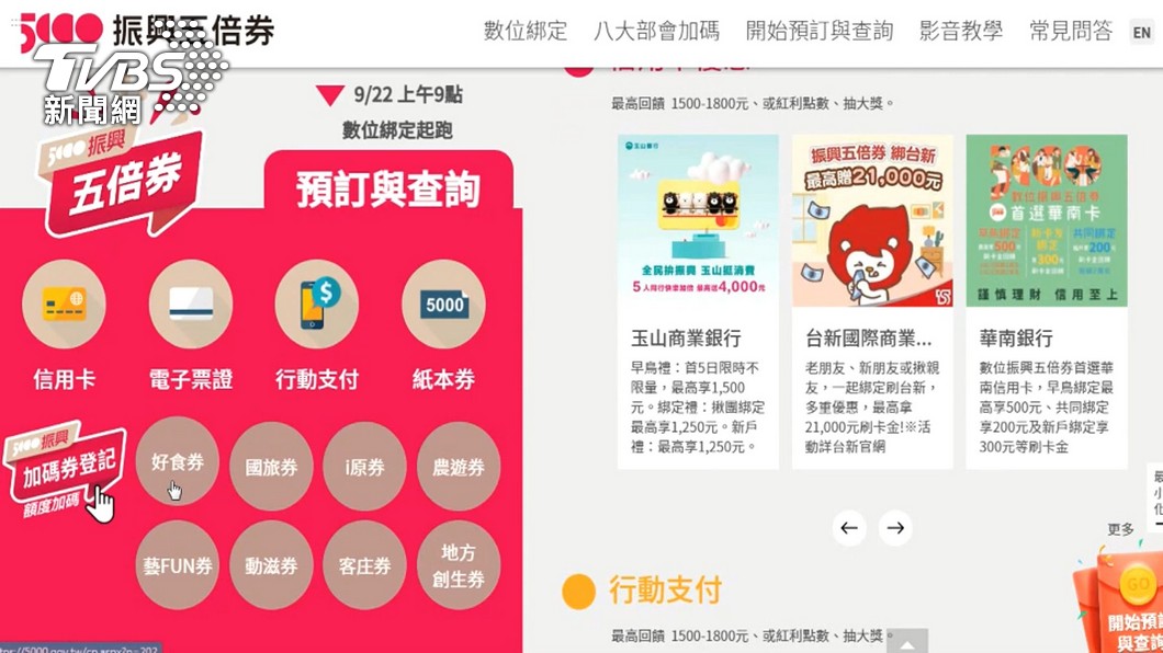 五倍券綁錯不能反悔!民眾打爆1988 將開放修改個資