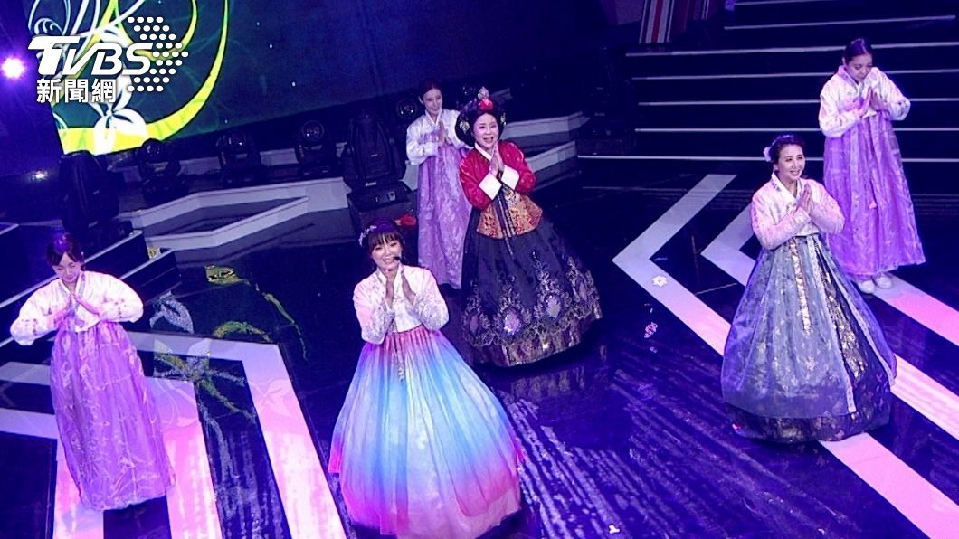 于美人化身成韓國娘娘。(圖/三立提供)