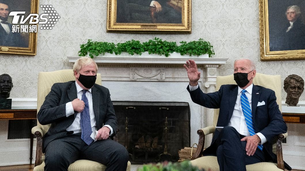 拜登與英首相會面!強生突點媒體提問 白宮不滿秒趕人
