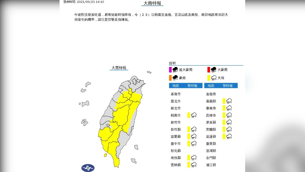 (圖/中央氣象局)
