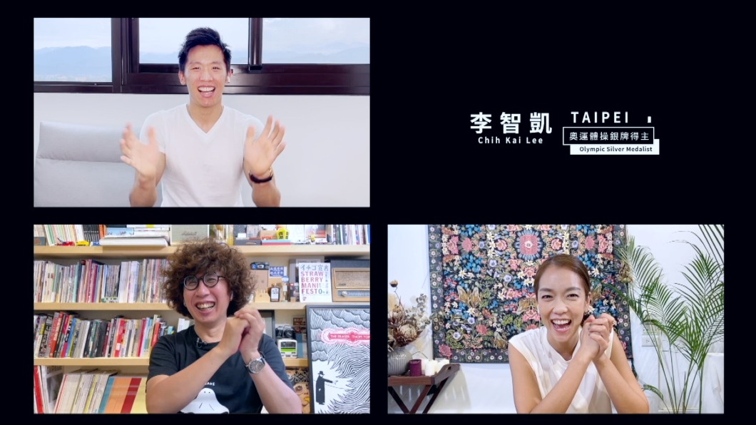 李智凱(圖上)分享選手生活。(圖/公視提供)
