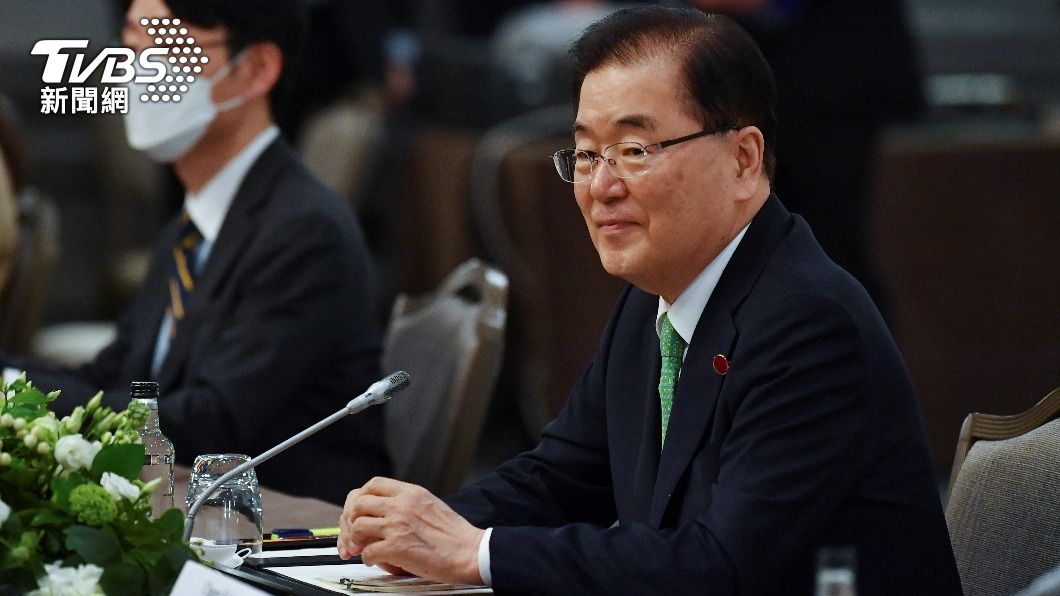 南韓外交部長鄭義溶(圖/達志影像路透社)
