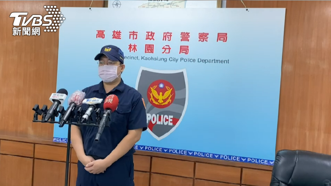 林園分局副分局長吳俊諗說明案情。(圖/警方提供)