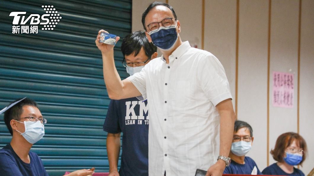 朱立倫被外界視為最有可能當選的候選人。(圖/朱立倫辦公室提供)