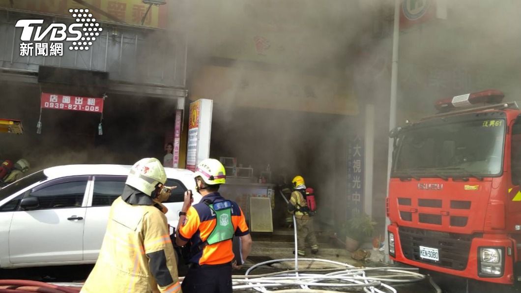 台南恐怖火警!早午餐店竄火 7旬翁燒成焦屍