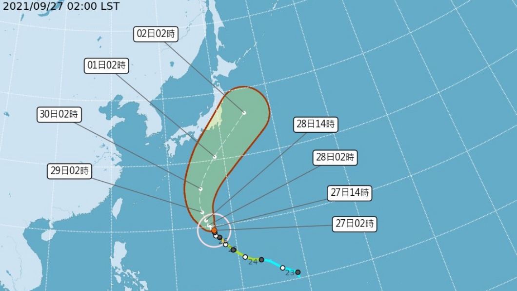 強颱蒲公英對台無直接影響 北海岸東台恆春留意長浪