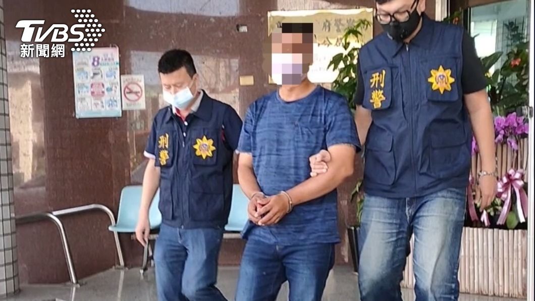 警方循線將他逮捕到案。(圖/TVBS)