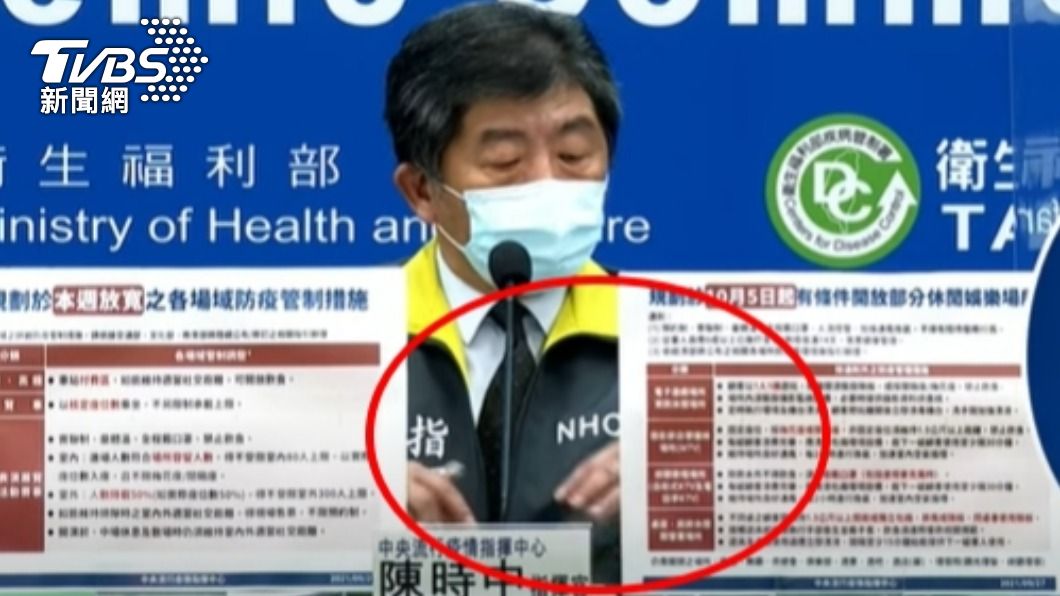 「放隔板怎麼打麻將?」陳時中模擬牌桌手勢 引來一陣笑