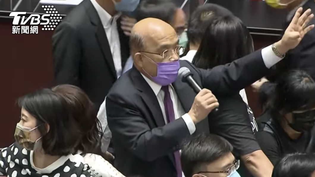 蘇貞昌民調再現「死亡交叉」 吳子嘉揭最快下台時間