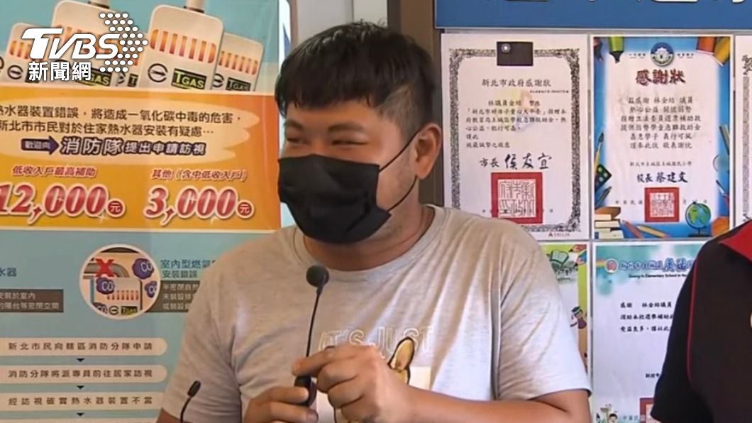 林金結姪子坦言媽媽接到醫院電話時，真的嚇壞了。（圖／TVBS）