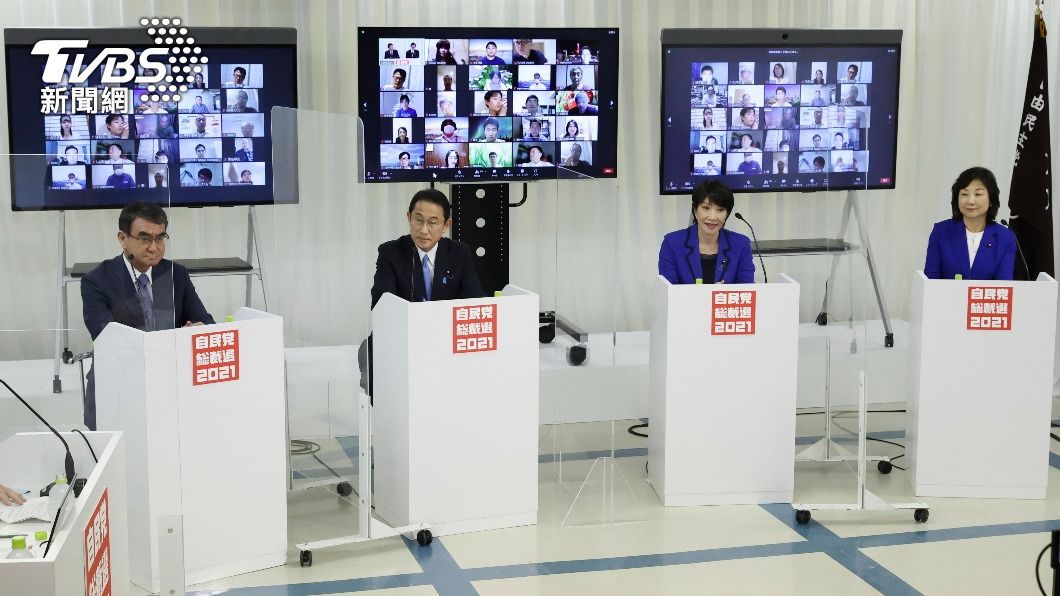 日本自民黨總裁選舉 候選人強調抗中搏取支持