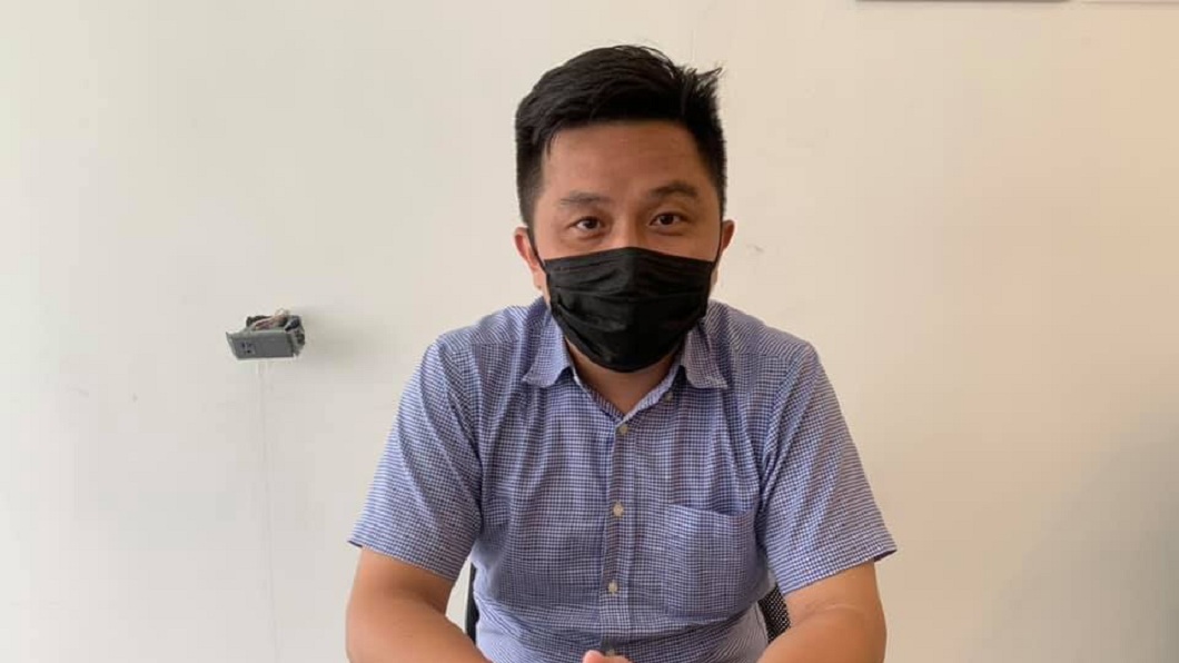 民進黨台南市議員李啟維認為母語就是最好的國防。(圖/翻攝自李啟維。接續打拼臉書粉絲團)