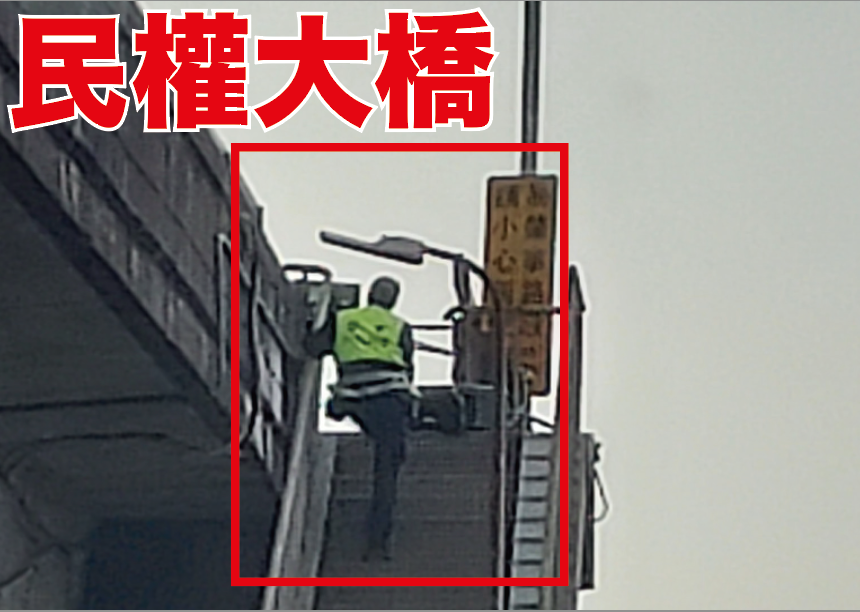 李明賢認為交警此舉不恰當。(圖/翻攝自李明賢臉書)