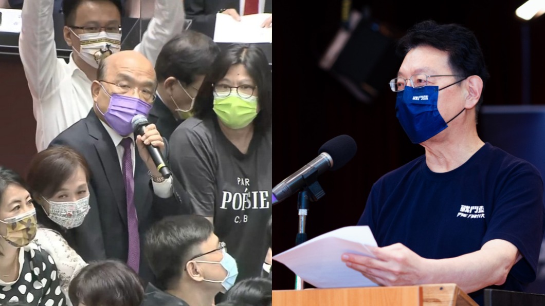 藍綠立院肉搏戰！　趙少康：拍桌才能出聲、杯葛才能奏效