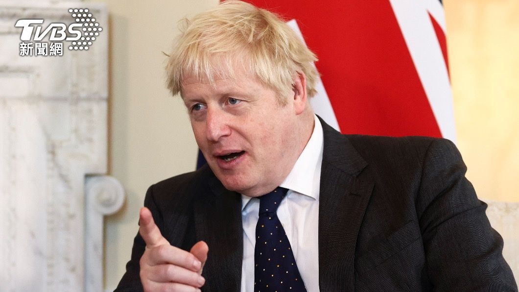 英國首相強森呼籲民眾不要恐慌性加油(圖/達志影像路透社)