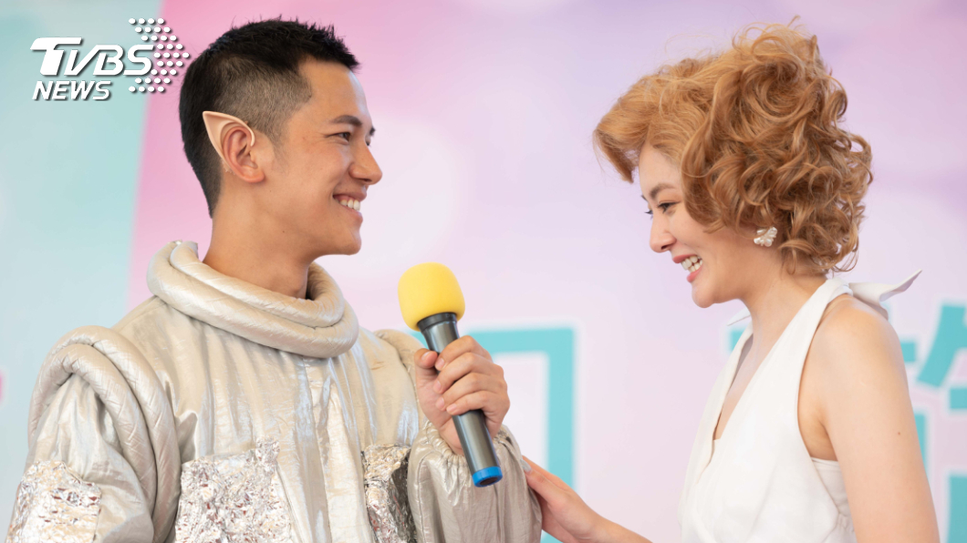 梁瀚名與楊雅筑異星戀跳雙人舞。圖TVBS
