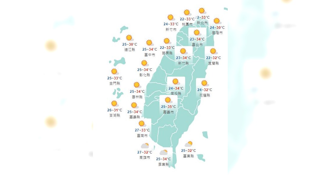 圖/中央氣象局