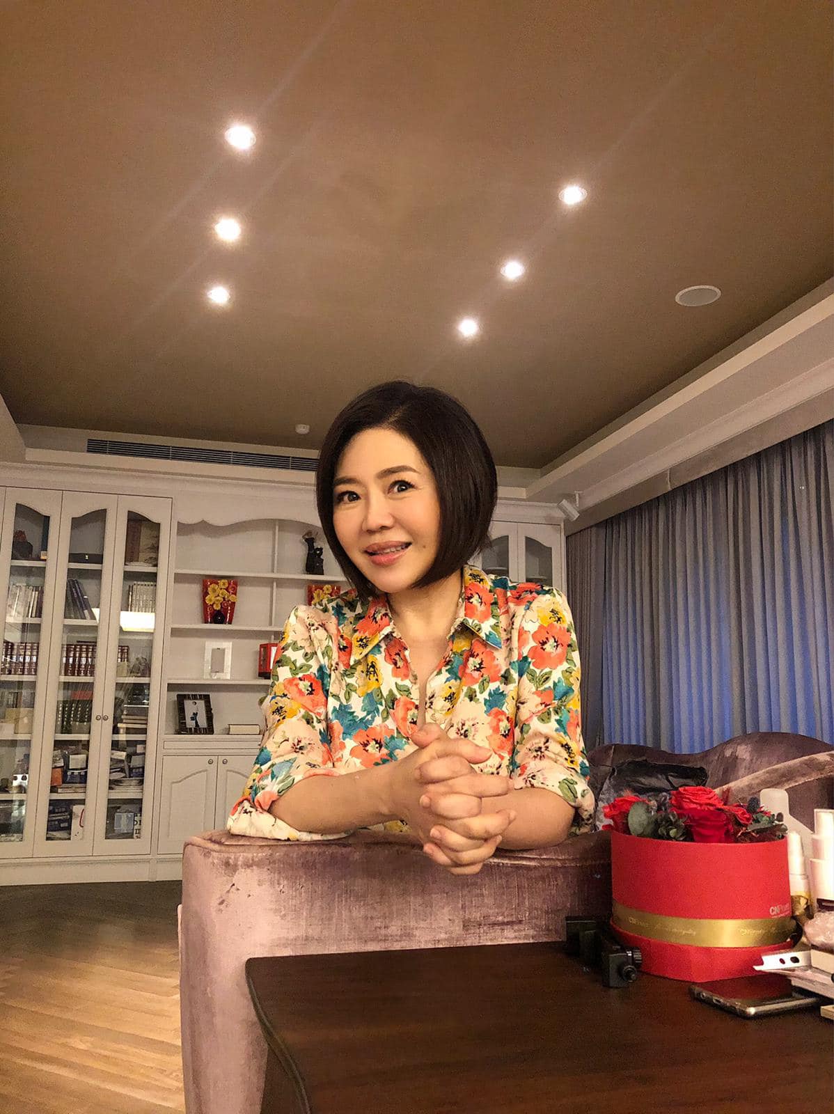 于美人不捨詹雅雯生病。（圖／翻攝自于美人臉書）