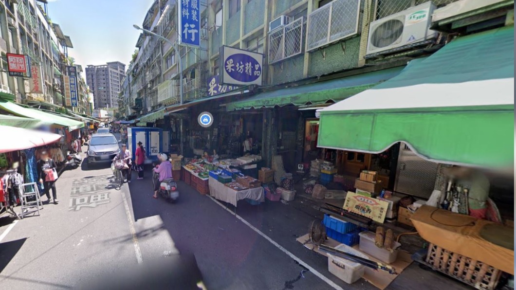 板橋市場。(圖/翻攝自Google Map)