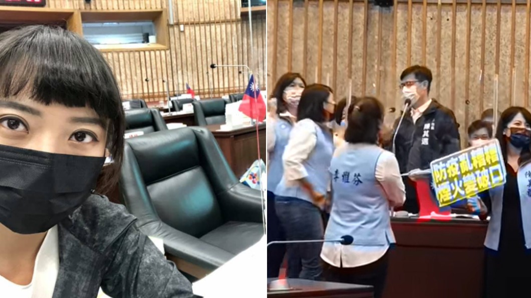 藍營偕陳其邁嗨喊「中華民國生日快樂」 黃捷開酸了