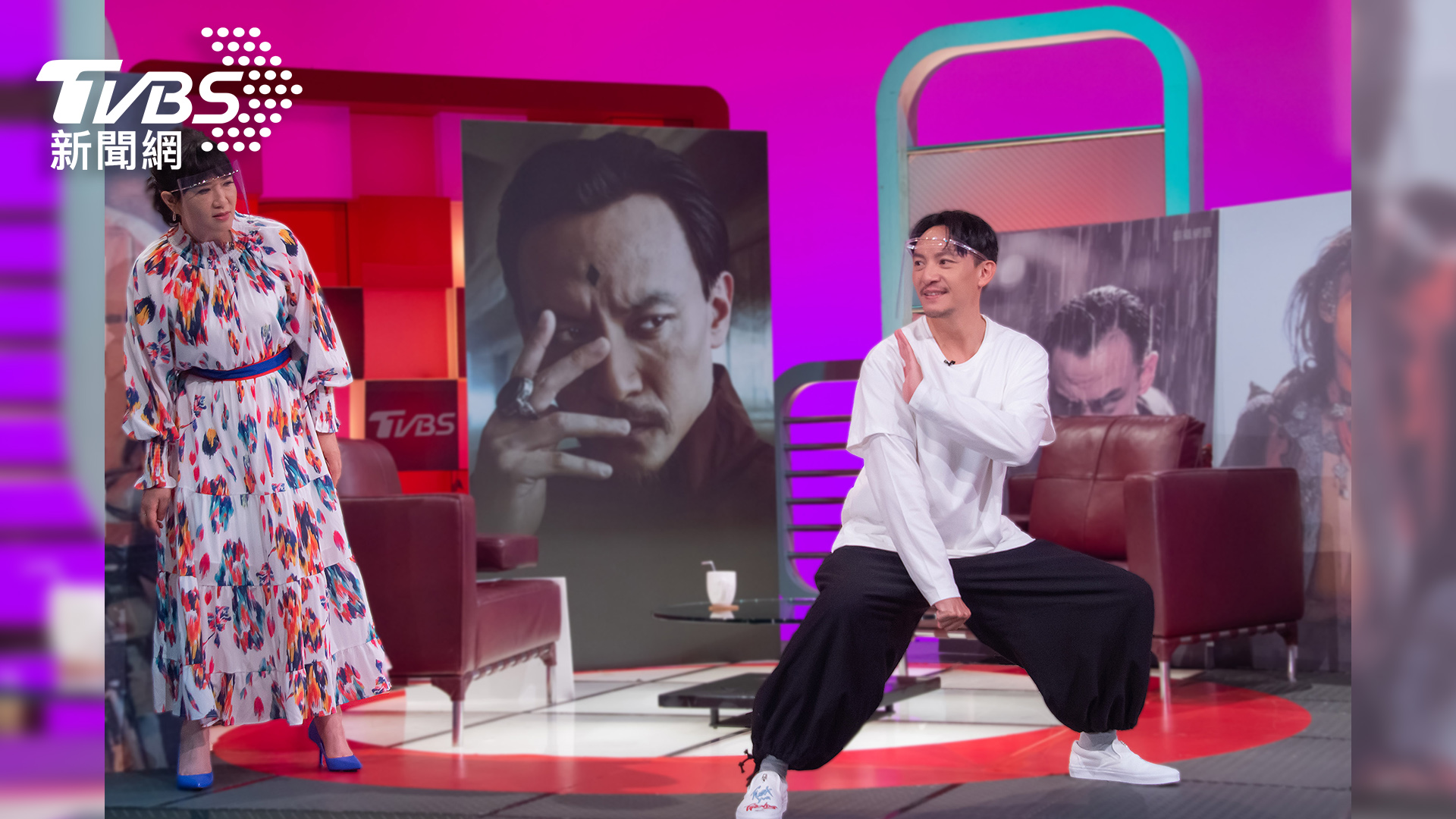 張震秀出苦練3年八極拳,十分有架勢