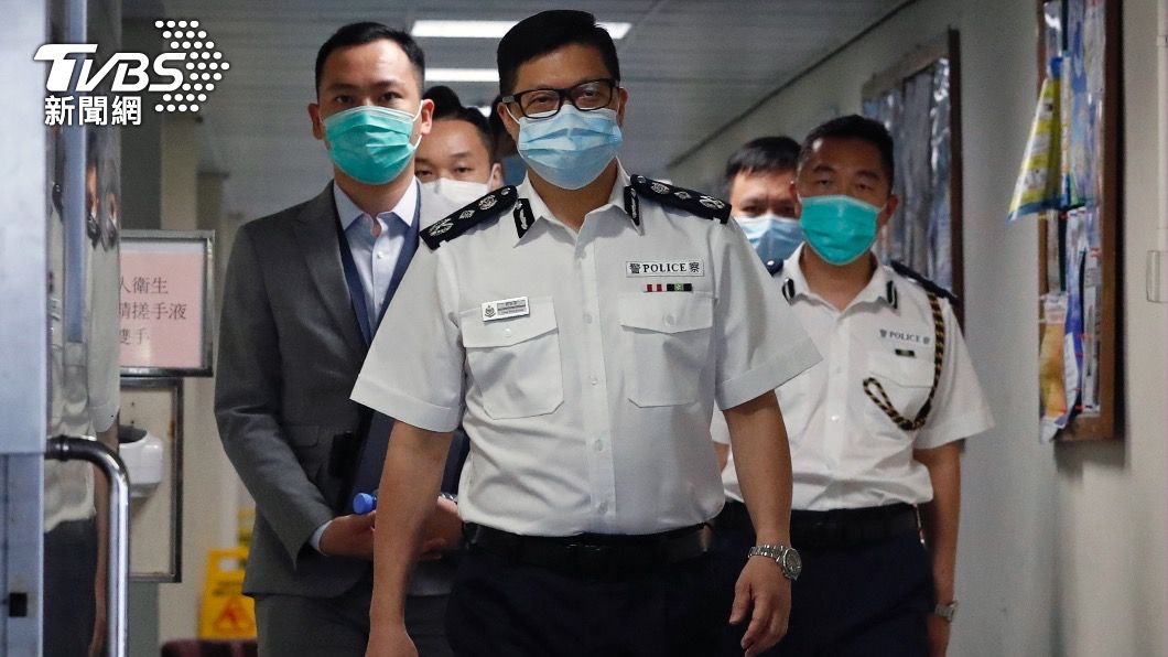 香港保安局長鄧炳強日前才稱慶祝雙十恐涉分裂領土罪（圖／達志影像路透社）