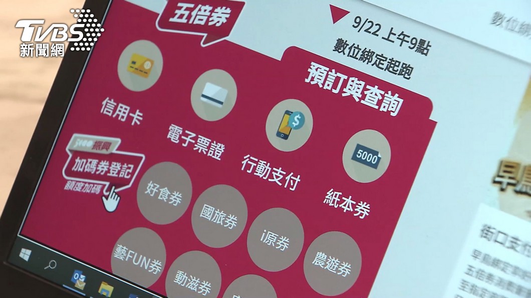 八大部會加碼券抽籤開跑　上午國旅券下午i原券接棒