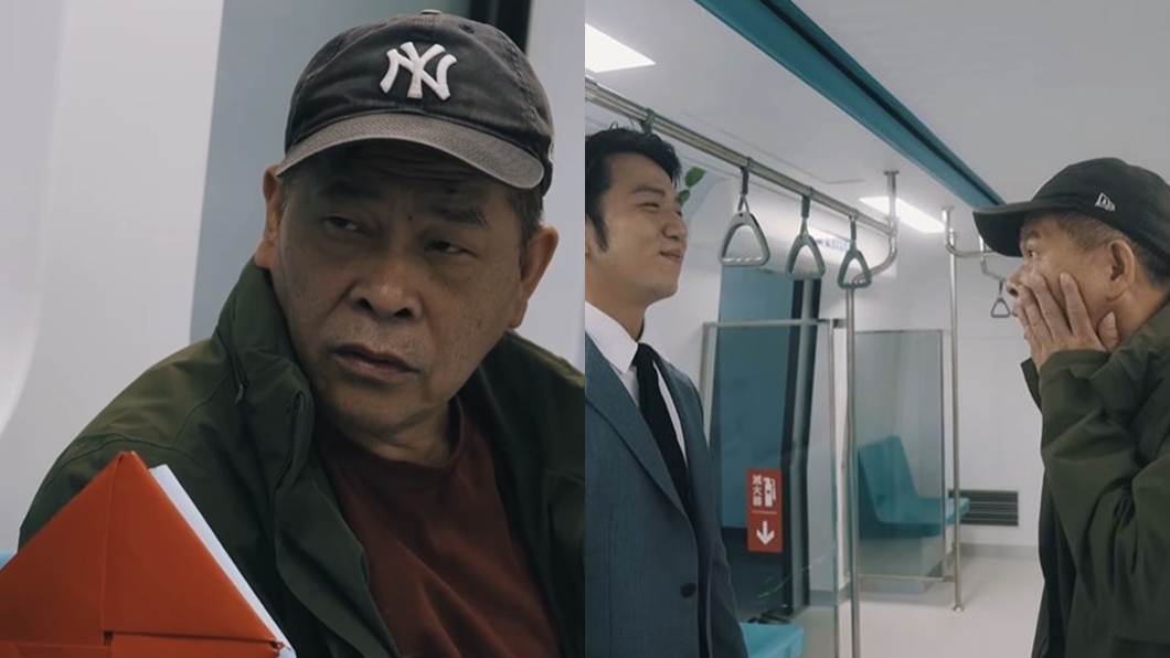 澎恰恰與大飛重現劇中打畫片的經典橋段。(圖/翻攝自澎恰恰臉書)