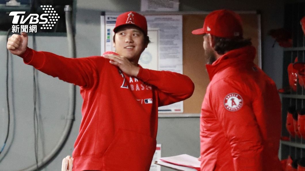 大谷雖然無緣全壘打王,但仍有望獲得MVP。(圖/達志影像美聯社)