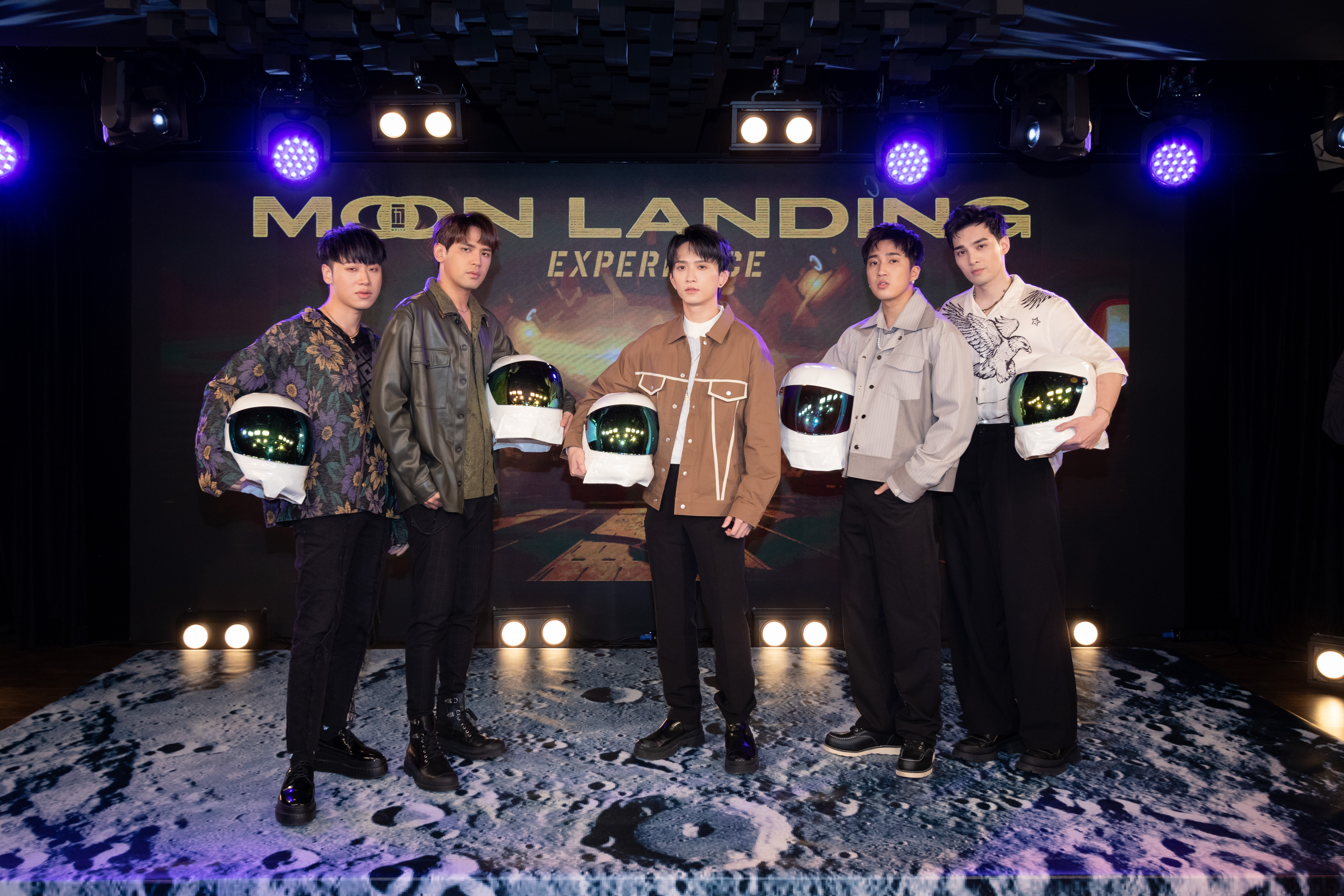五堅情12月4日將舉辦「五堅情 Moon Landing Experience 5G 線上試航互動音樂會」。(圖/滾石唱片提供)