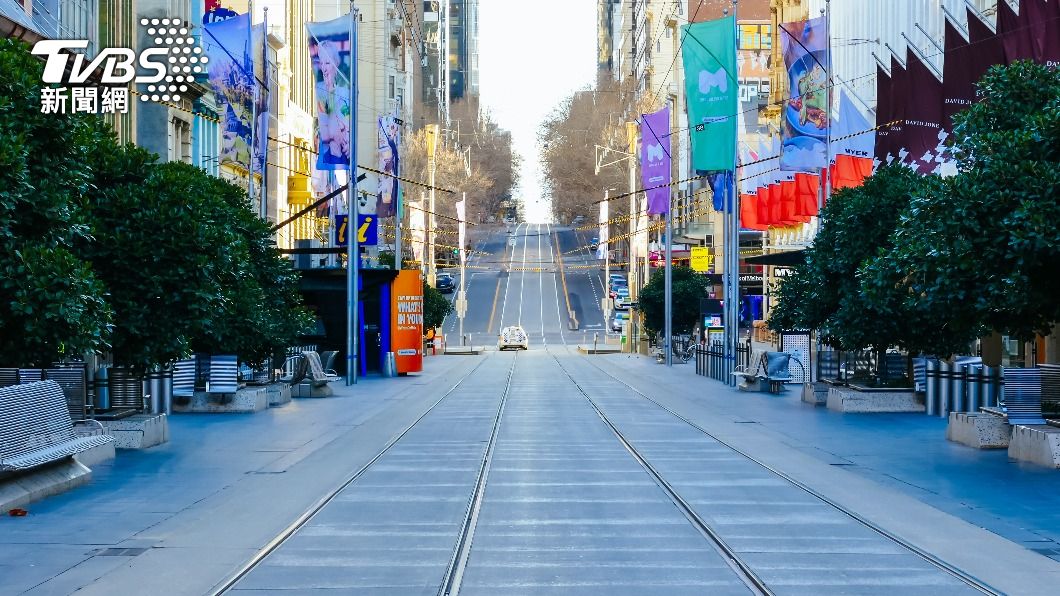 全球逐步解封之際，墨爾本仍嚴格執行防疫規定。（示意圖／shutterstock達志影像）