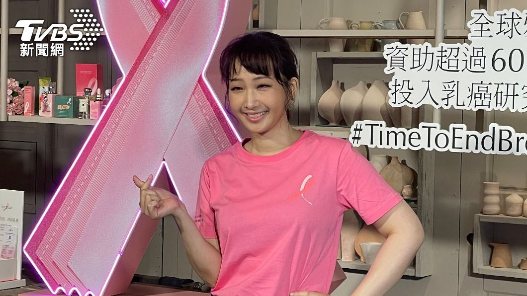 朱俐靜目前對於感情順其自然。（圖／TVBS）