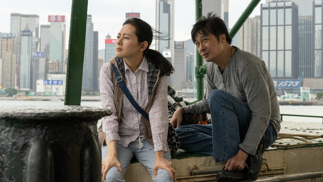 吳鎮宇(右)與李麗珍在電影《濁水漂流》中有精彩的演出。(圖/台北電影節提供)