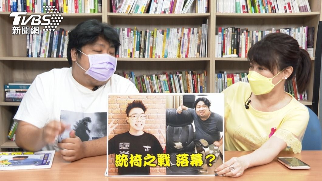 統神認為「統椅之戰」已經落幕。(圖/TVBS)