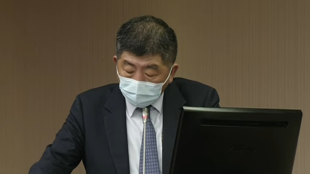 陳時中今出席立法院衛環會備質詢。(圖/翻攝自《國會頻道》YouTube)