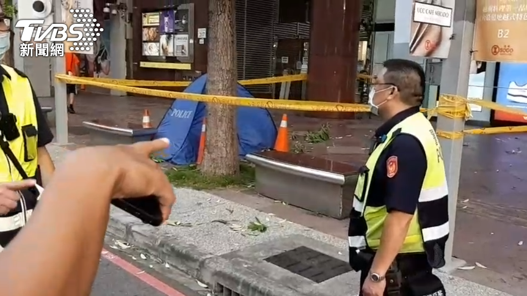 驚!高雄知名百貨1男墜樓 倒臥人行道身亡