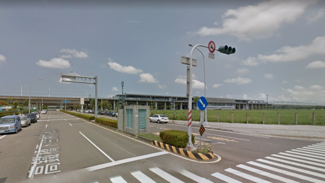 高鐵台南站周邊。(圖/翻攝自GOOGLE街景)