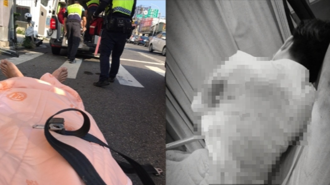 黑車搶快撞輪胎店!準新郎肉身護妻 嘆:4天後就是婚禮