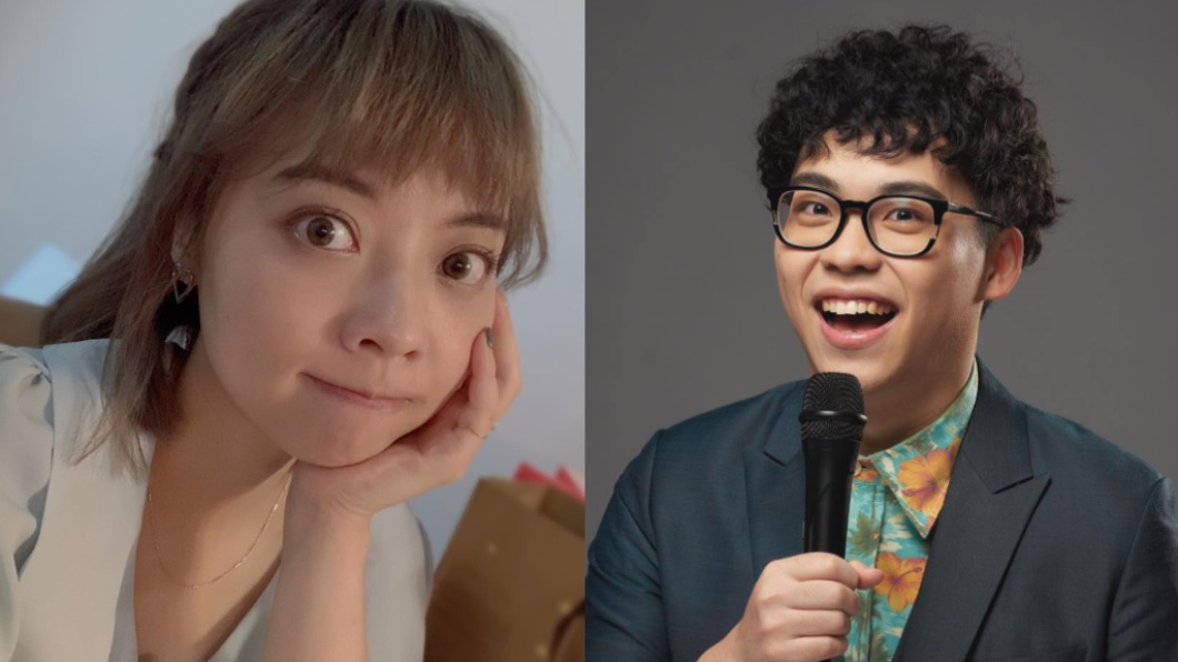 龍龍及賀瓏曾是情侶關係。（合成圖／翻攝自《龍龍的沒梗人生》、《賀瓏 Hello》臉書）