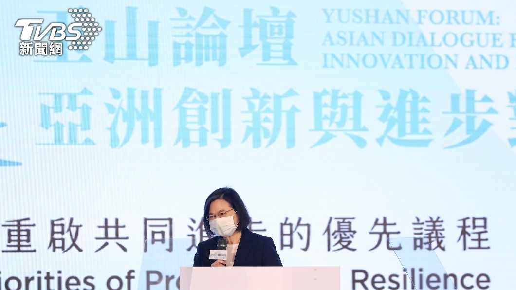 蔡英文:台灣無意引發軍事衝突 但將捍衛民主體制